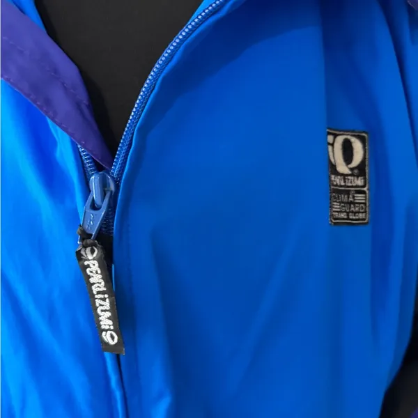 VTG Pearl Izumi cycling or running windbreaker full zip jacket large. - Image 3
