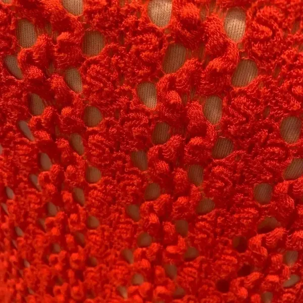 Motherhood Maternity Coral Crochet Lace Sleeveless Tank Top Women’s Medium - Image 3