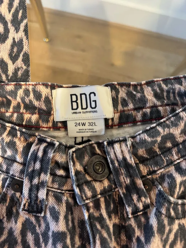 BDG leopard Jeans low-rise - Image 3