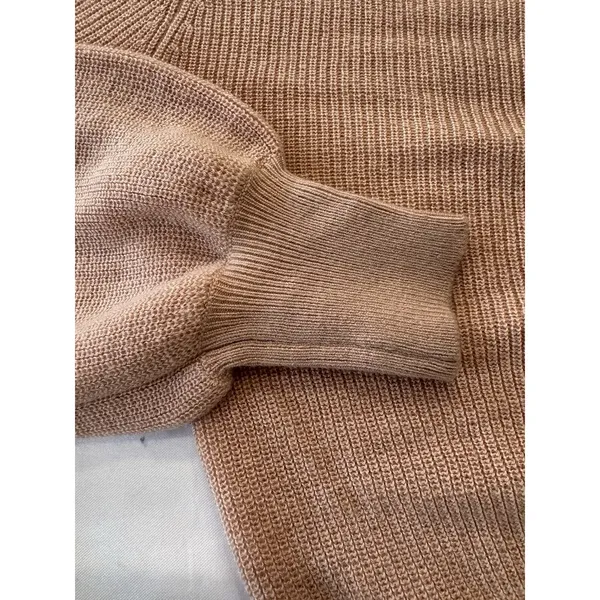 Beach Riot Kenzi Sweater Medium M Rose Cloud Pink Knit Pullover Cozy Designer⁠ - Image 7