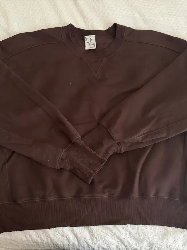 Aerie Cloud Fleece Classic Crewneck Sweatshirt - Image 2