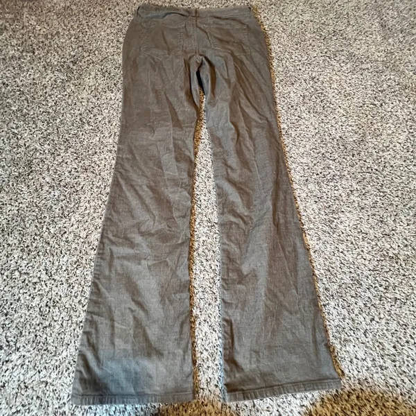 Eddie Bauer Womens Brown Corduroy‎ Pants Slightly Curvy Bootcut Size 30 - Image 8