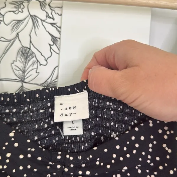 A new day polka dot smocked blouse - Image 4