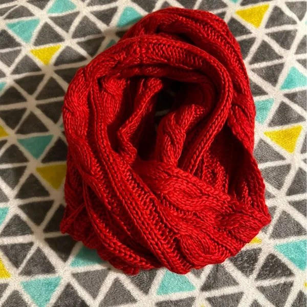 NWOT garage knit infinity scarf - Image 3
