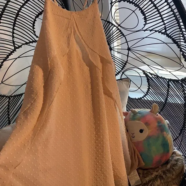 Umgee Cream Color Mini Cocktail Dress Size Small H - Image 3