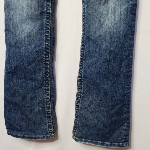 Miss Me boot cut jeans denim pants blue size 28 - Image 5