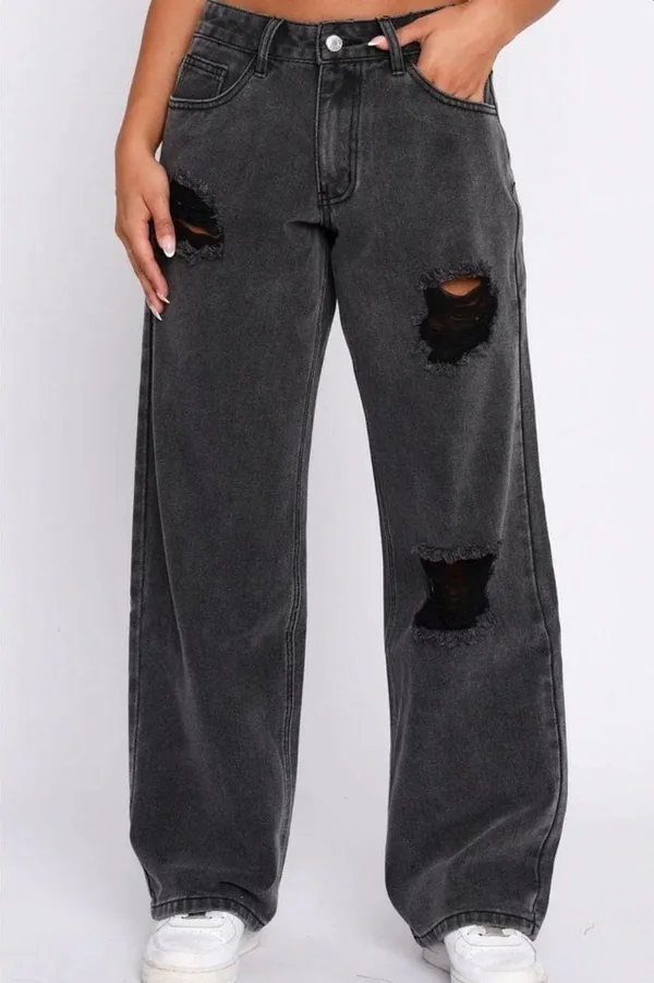 White Fox Cross My Path Jeans - Image 3
