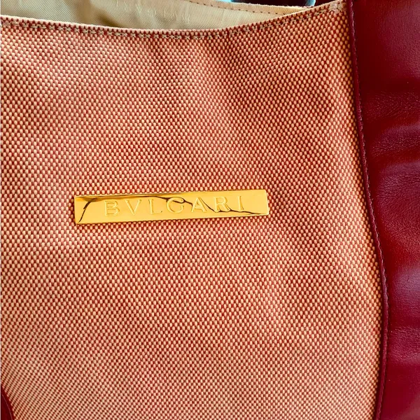 Authentic BVLGARI shoppers tote 🌷🌷🌷 - Image 4