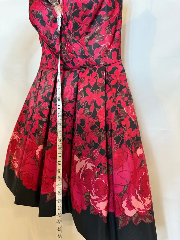 Sherri Hill Dress Red Short Prom Strapless - Image 7