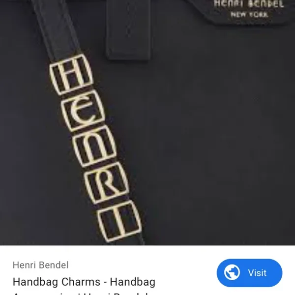 Henri Bendel Purse Charm - Image 5