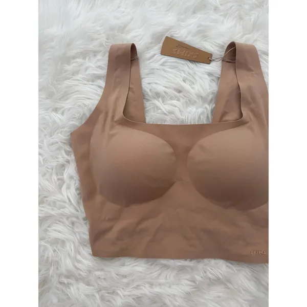 Skims Naked Scoop Tank Bra Clay M-DD - Image 4
