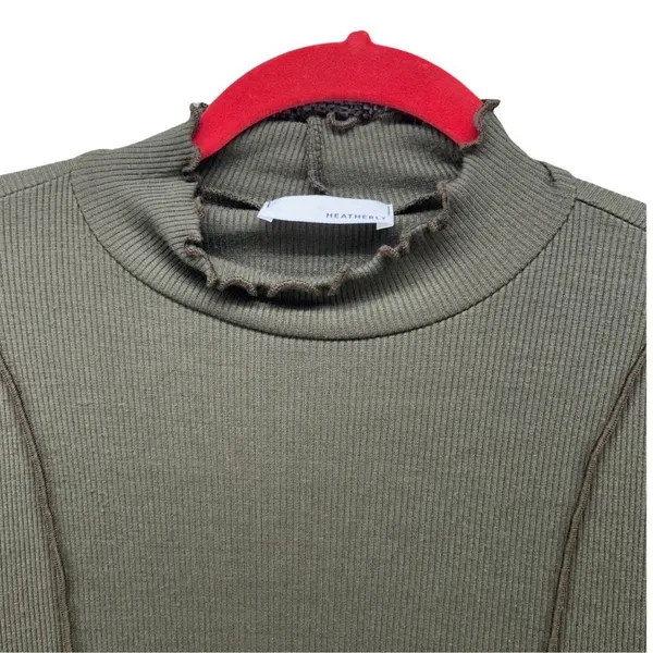 Heatherly Top‎ Green XL - Image 5