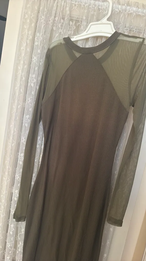 Cotton On Dress Bodycon Ribbed - Image 2