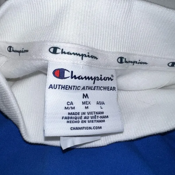Champion White, Gray, and Black Sweatshirt - Image 4