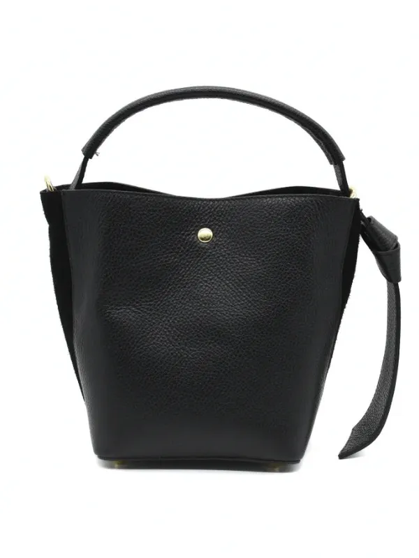🇮🇹 Firenze Pebble Leather Two in One Bucket Bag - Image 3