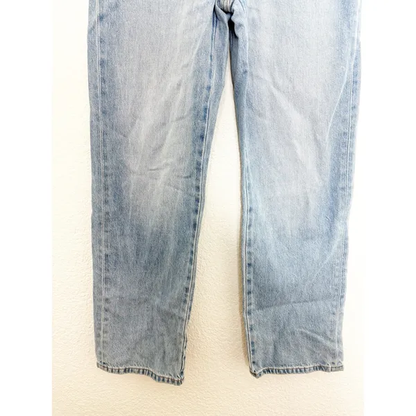 Zara Jean Z.03 Regular Fit High-Waist Long Length Size 4 Light Wash 8228/224/427 - Image 11