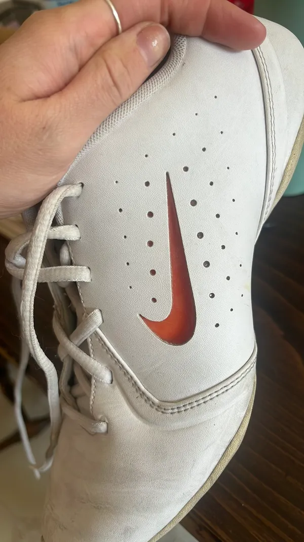 Nike Cheer White Shoes - Image 7