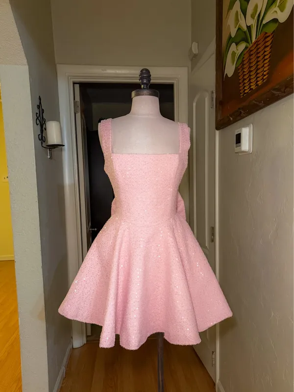 Babyboo Dorothy Mini Dress – Blush - Image 3