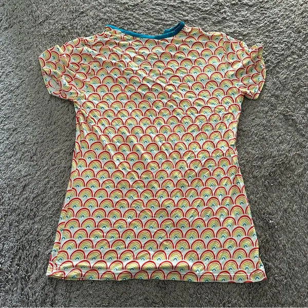 Little Sleepies Women's Primary Rainbows Bamboo Spandex Pajama Top Size XS - Image 2