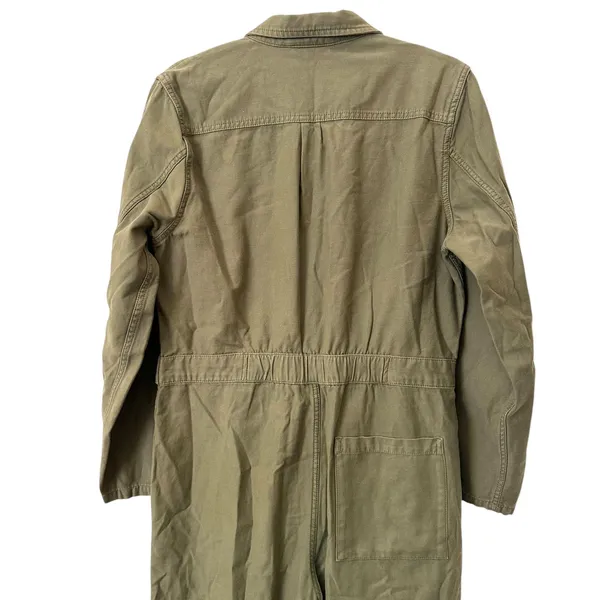 ARITZIA TNA Utility Style‎ Jumpsuit Olive Green Medium - Image 5