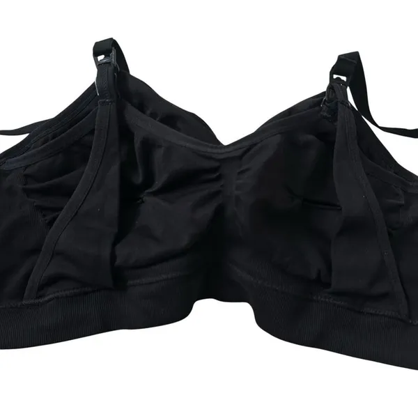 Kindred Bravely Black Nursing Bra w/ Extender Women Size Large | 51-40 - Image 5
