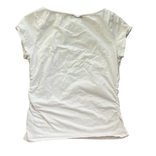 Almost Famous White Cap Sleeve Top - Image 2