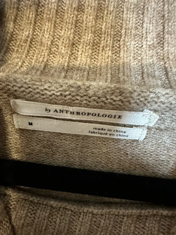 ANTHROPOLOGIE Margarita Tunic Sweater‎ Size Medium - Image 7