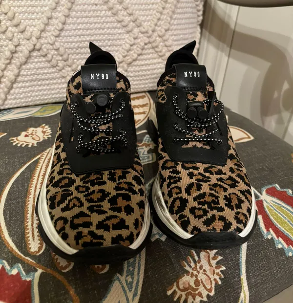 Steve Madden Cheetah Tennis Shoes - Image 3