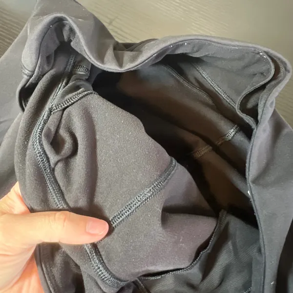 Athleta Rainier Jogger Black Fleece Lined High Rise Active Pants Women's XL - Image 8