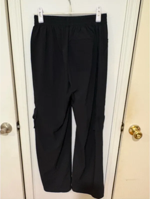 Black Aerie Cargo Pants - Image 2