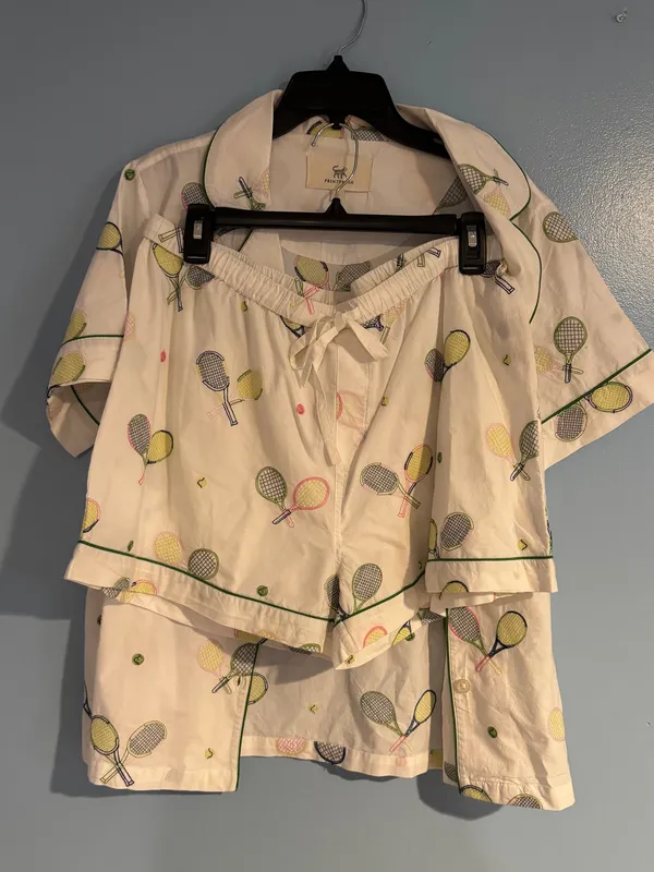 Print Fresh Pajama Set Tennis Club - Image 5
