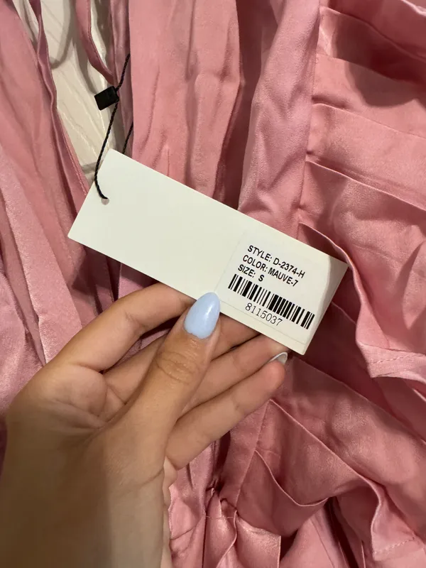 NWT Ruffle Tier Maxi Dress from Confete Pink - Image 4