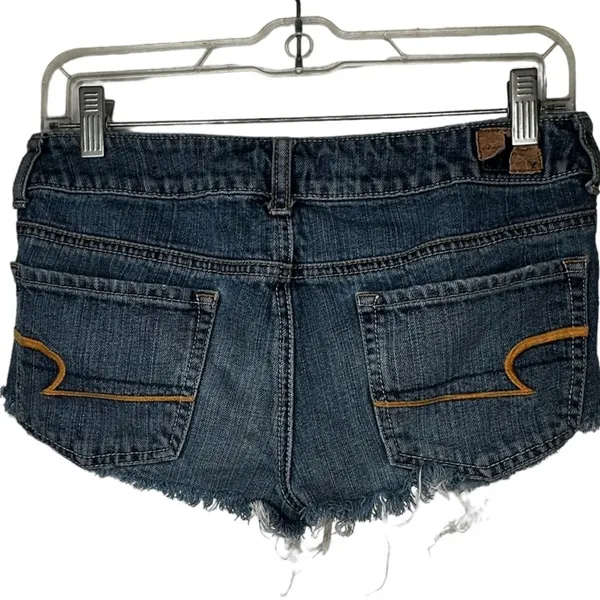 American Eagle‎ Destroyed Cut-Off Jean Shorts - Image 4