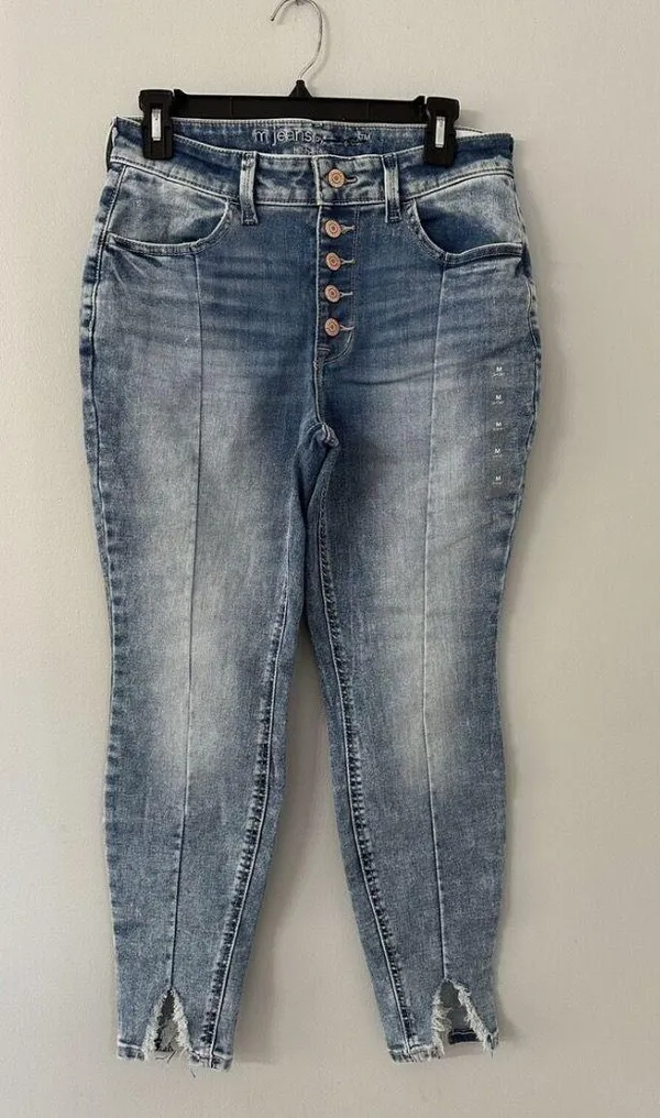 Maurice’s acid wash distressed jeans M jeans by Maurice’s - Image 2