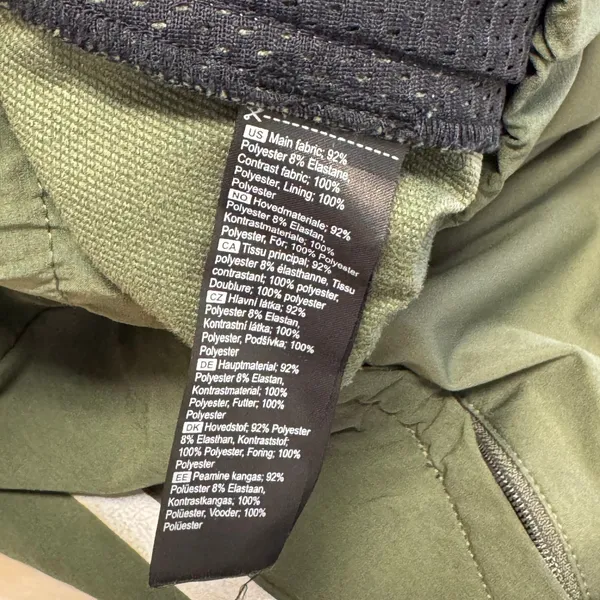 Kari Traa Thale Training Pant Women's‎ Olive Green High Rise Outdoor Tapered Med - Image 9