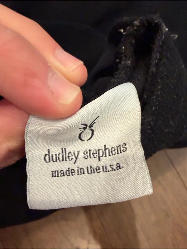 Dudley Stephens Black Cobble Hill Turtleneck Medium - C67-113 - Image 7