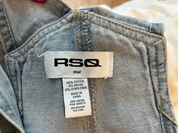 RSQ Overalls Denim - Image 3