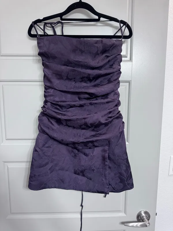 Purple House of CB Dress - Image 3