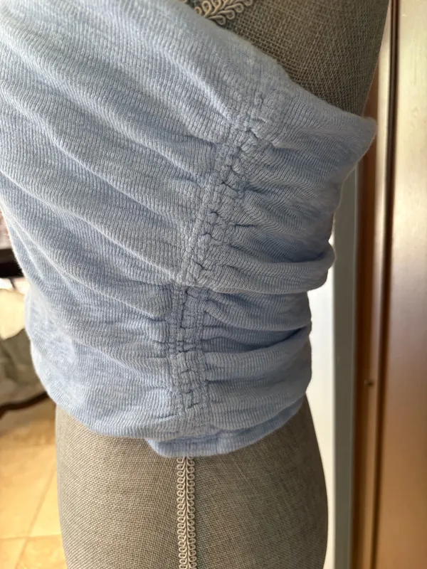 Free People light blue Boulevard Tube Top - Image 3
