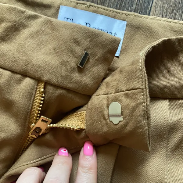 The Retreat Pants Tan Size XS - Image 4