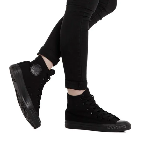 Converse ✨ Chuck Taylor All Star Hi Black Monochrome✨ - Image 2