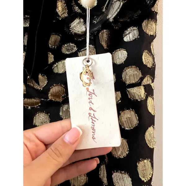 For Love & Lemons Lottie Ruffle Mini Dress Polka Dot size XS New - Image 7