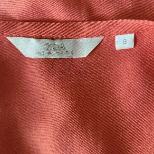 Zoa New York Sleeveless top‎ Coral Size Small - Image 5