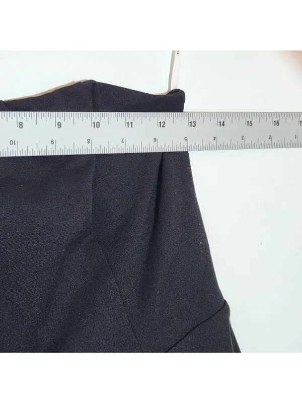 Lulus Black Strapless Cocktail Mini Dress Size Small NWT - Image 8