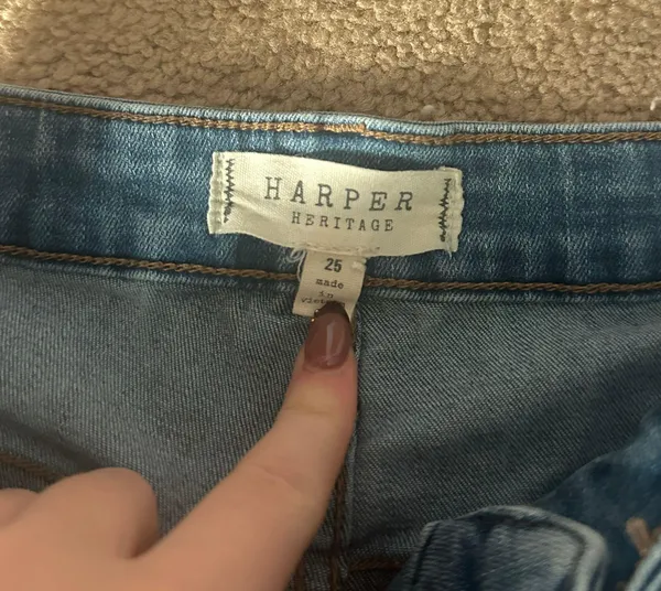 High Rise Flare Jeans - Image 3