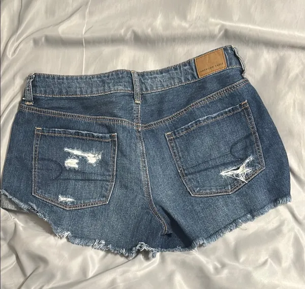 American Eagle Shorts Denim Tomgirl Shortie - Image 2