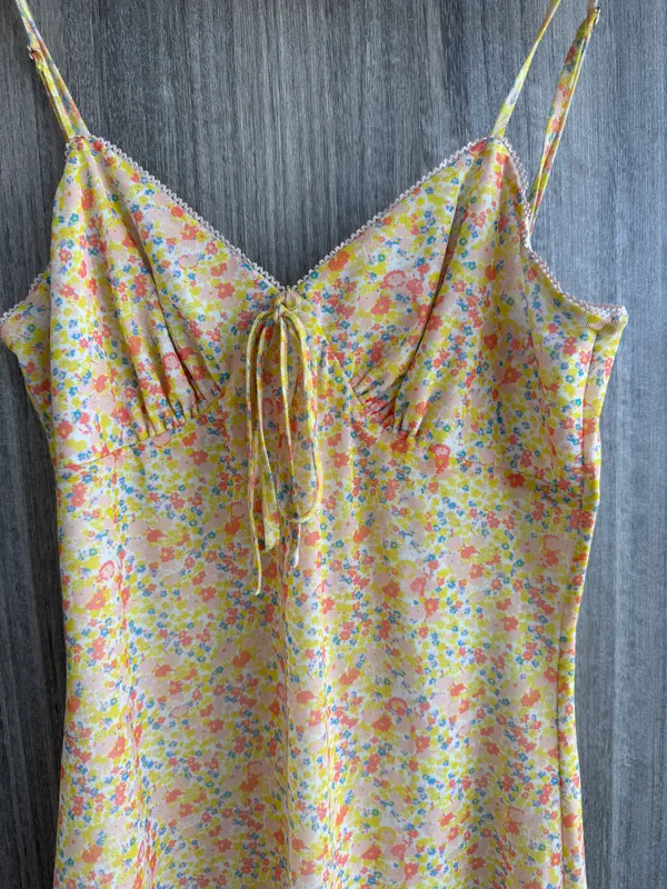 BP Mini Yellow Floral Sundress - Image 3