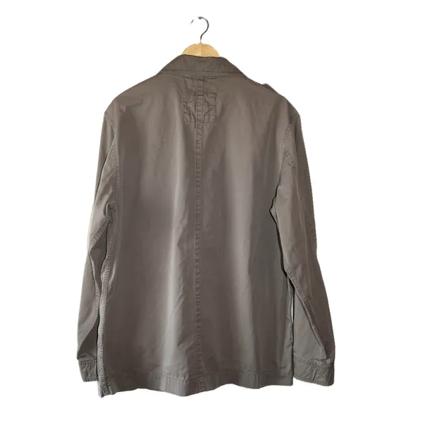 Old Navy Field Jacket Womens Large Olive Green Excellent Utility Military Coat - Image 3
