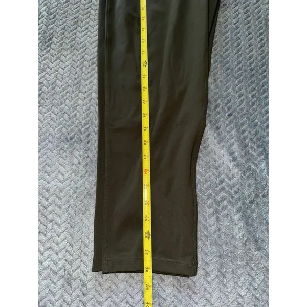 Lululemon‎ Women's Jogger Pants On The Fly Luxtreme Dark Olive Green Size 6 - Image 10