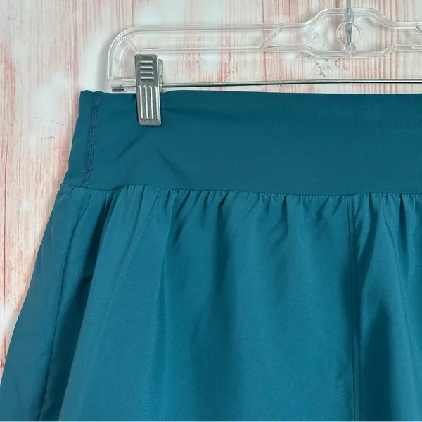 Fabletics Green Abyss Sun Chaser Short 3" Inseam Athletic Shorts Size XL - Image 5